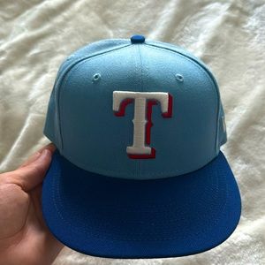 Authentic on field Texas Rangers fitted hat size 7